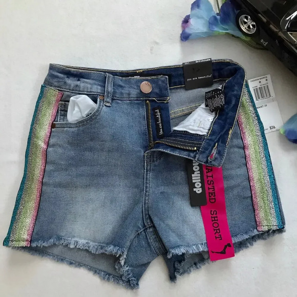 Dollhouse NWT Medium Wash High Rise Jeans Juniors/Women Various - Picture 3 of 8